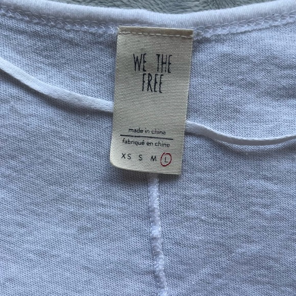 Free People Lily Side Tie T-Shirt - Picture 5 of 5